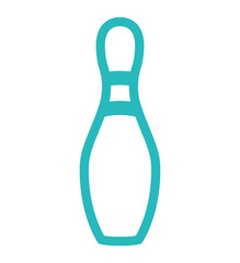 pine bowling sport icon
