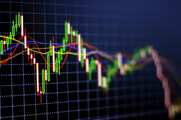 Forex trading concept