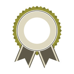 frame ribbon green icon