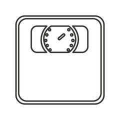 Obraz premium scale digital measure icon