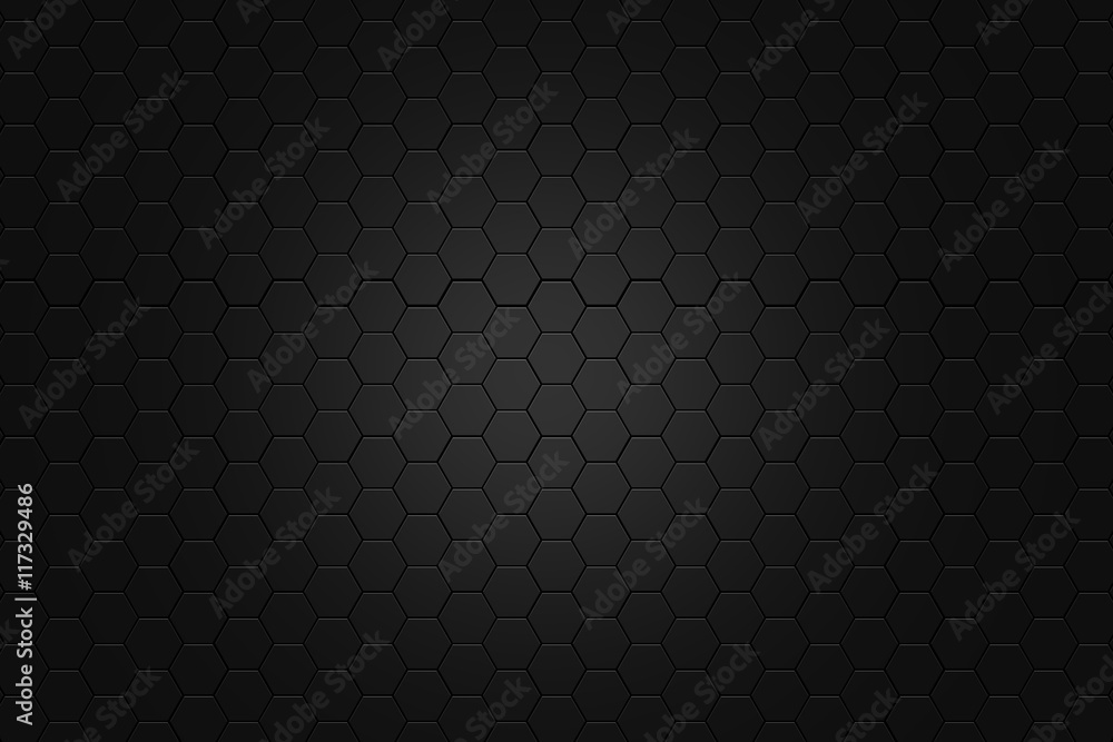 Poster abstract digital futuristic honeycomb background design metalic look