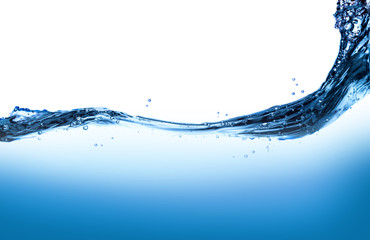 Water,water splash isolated on white background
