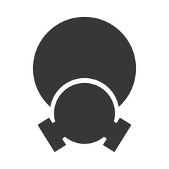 mask securiity industry isolated icon