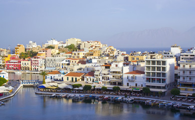 Fototapeta na wymiar Agios Nikolaos, Crete