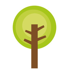 tree plant eco icon