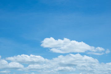 blue sky  and  cloud