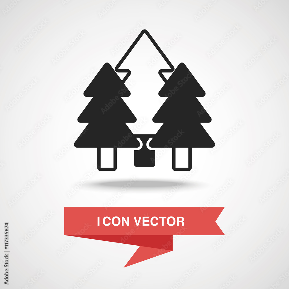 Poster forest icon