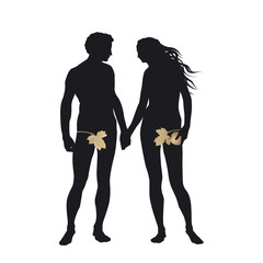 Adam and Eve with Golden Apple