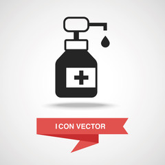 medicine bottle icon