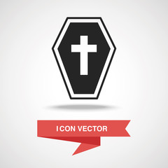 halloween grave icon