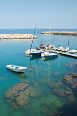 Obraz premium Panoramic view of Giovinazzo. Puglia. Italy. 