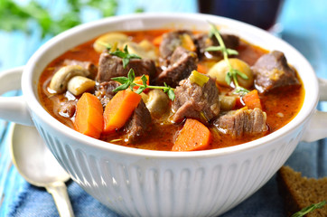 Beef Bourguignon.