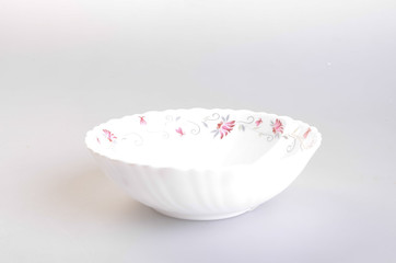 bowl. ceramic bowl on background. ceramic bowl on a background.