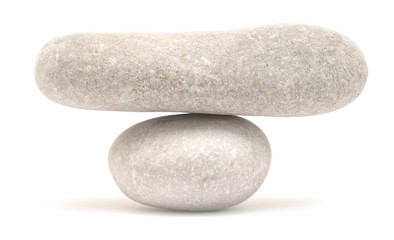 balancing stone tower