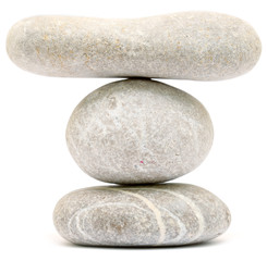balancing stone tower