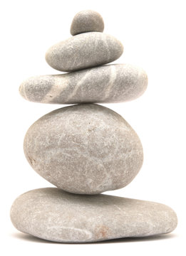 balancing stone tower