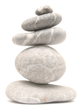 balancing pebble tower
