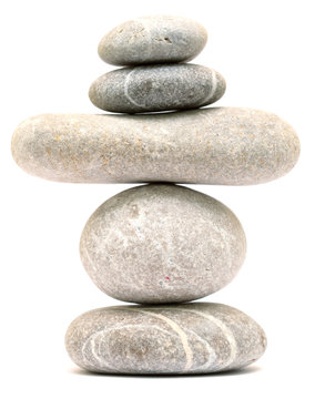 balancing stone tower