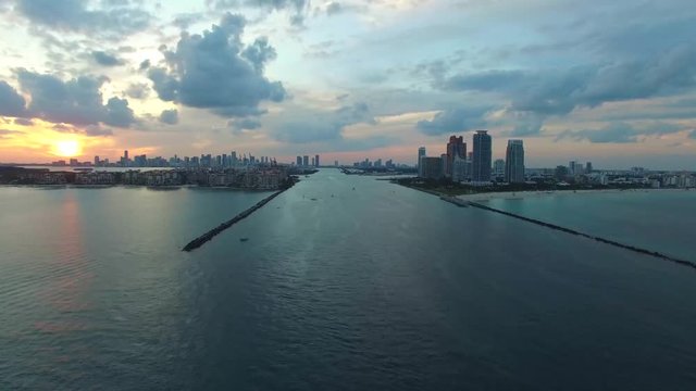 Ocean view, Miami, USA
