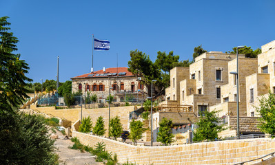 Buildings on the Mount of Olives in Jerusalem