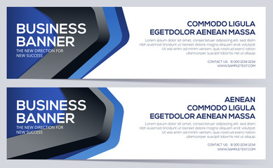 Business banner template. vector business banners. can use for website header. Layout elegance design.