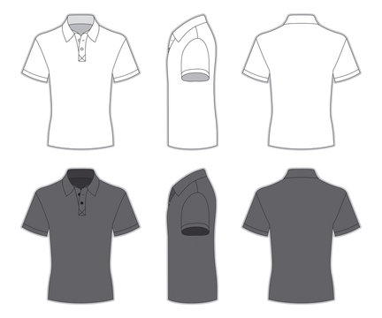 25,447 BEST Polo Shirt Template IMAGES, STOCK PHOTOS & VECTORS | Adobe ...