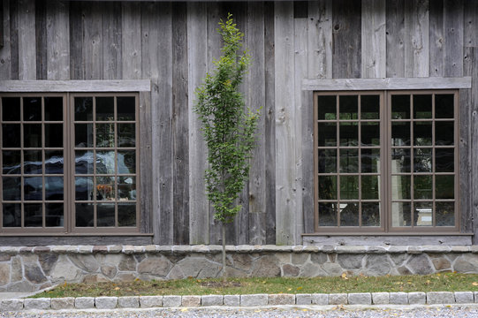 Exterior of a converted barn