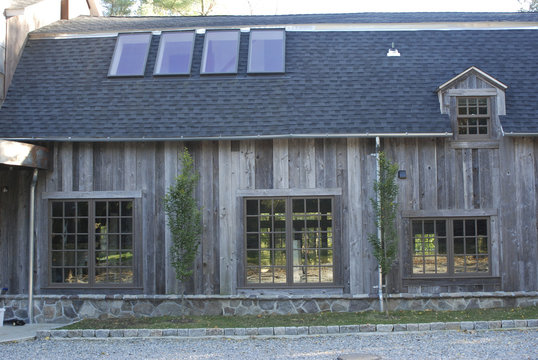 Exterior of a converted barn