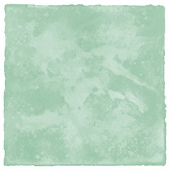 Abstract green watercolor on white background