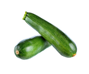 Cucumber on white background