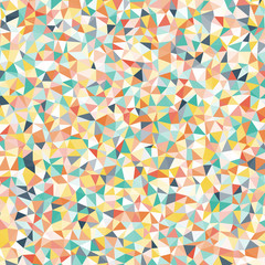 Abstract colorful triangulated geometric background for illustrations and banners