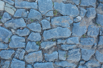 texture of the stone wall