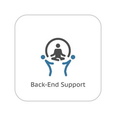 Support Icon. Flat Design.