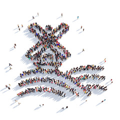 mill people 3D rendering