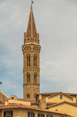Fototapeta na wymiar The historic buildings of Florence the birthplace of the Renaissance