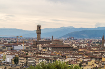 The historic buildings of Florence the birthplace of the Renaissance