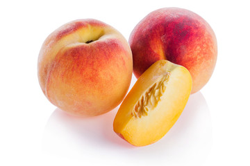Composition of fresh peaches, isolated