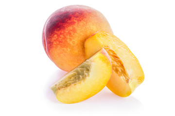 Composition of fresh peaches, isolated