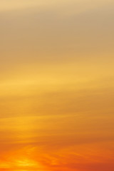 Fototapeta premium view on picturesque clouds at sunrise