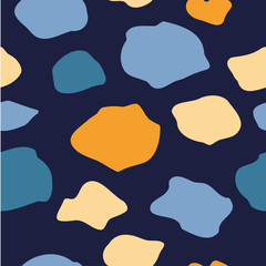 Seamless vector background with with stains. Print. Repeating background. Cloth design, wallpaper.