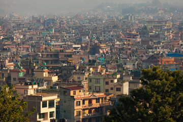 Fototapeta na wymiar The building in Kathmandu city,Nepal.