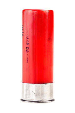 Red shotgun shell