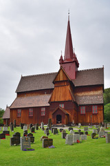 Fototapeta na wymiar Stabkirche Ringebu | Norwegen