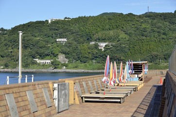 伊豆稲取温泉のウキウキビーチ・池尻海岸町営プール
