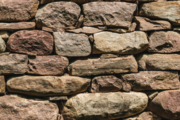 Stone Wall Texture. Abstract Background. Close up.