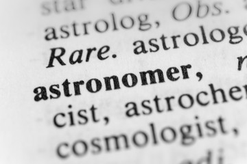 Obraz premium Astronomer