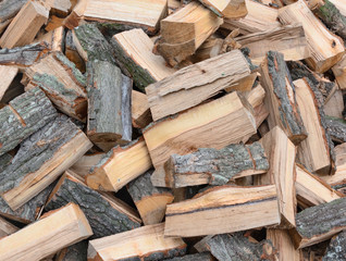 Heap from firewood