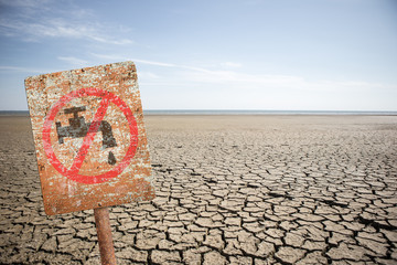 dry cracked earth © scharfsinn86