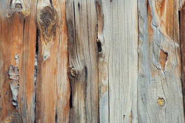 Old Brown wood. Background.