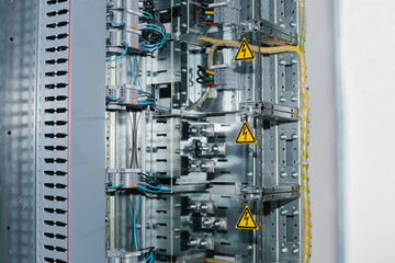 Low-voltage cabinet. Uninterrupted power. Electrical power.